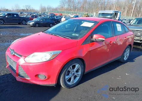 2014 Ford Focus Se z USA, uszkodzony, nr VIN 1FADP3F25EL245153